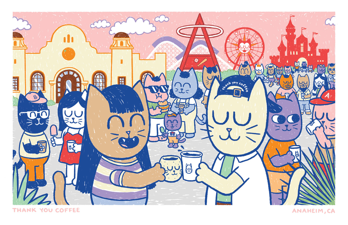 Anaheim Print