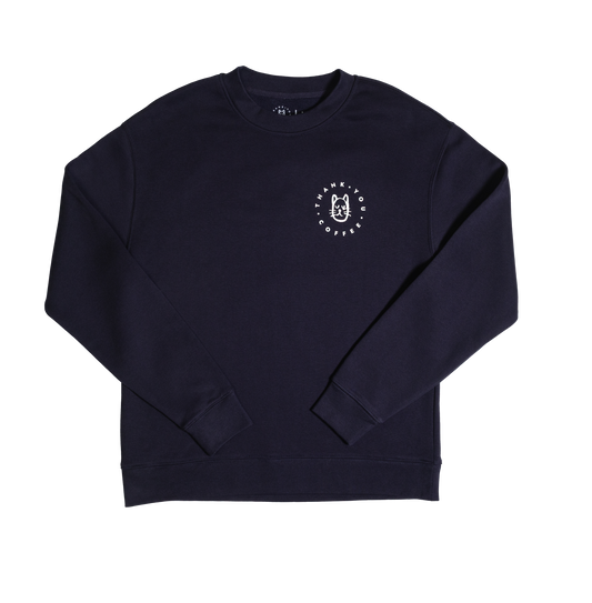 TY No TY Blue Crew Neck